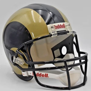 Los Angeles Rams NFL Riddell Full Size Replica Football Helm Top Zustand - Bild 1 von 17