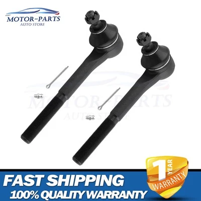 Par de eslabones de extremo de barra de amarre interior delantera para Cadillac Escalade Chevrolet Astro Blazer Foto 1 de 4