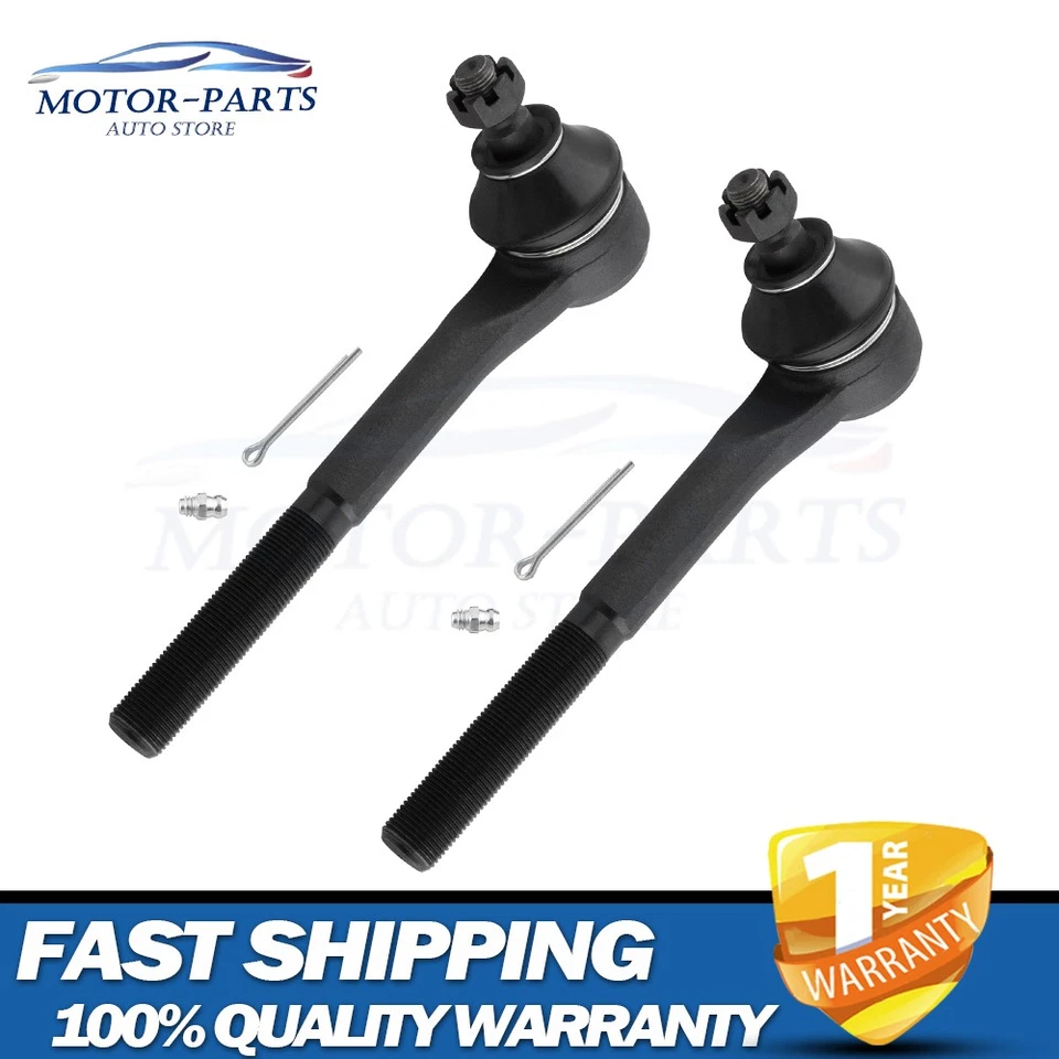 Pair Front Inner Tie Rod End Links for Cadillac Escalade Chevrolet Astro Blazer - Image 1 of 4