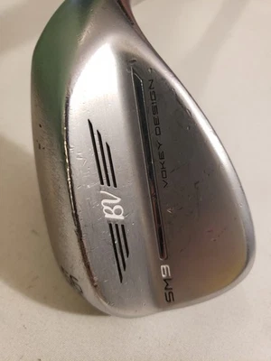 Б/у Titleist Vokey SM9 - 56* Sandwedge - 14* B - F Grind - Tour Chrome - правая сторона - Изображение 1 из 4