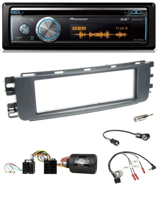 Pioneer Lenkrad DAB USB CD Bluetooth Autoradio für Smart ForFour 04-06 W454 Audi - Bild 1 von 4