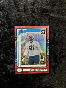 2024 Donruss Optic Rated Rookie Red Wave Byron Murphy II #321 Seattle Seahawks - Picture 1 of 2