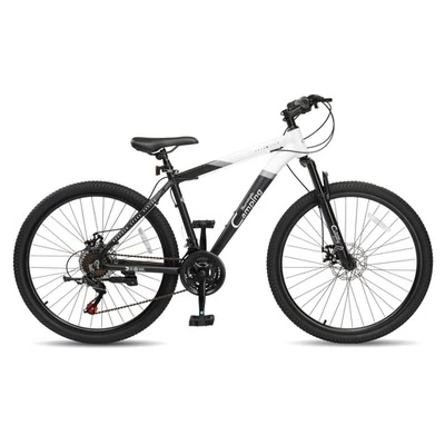 26-Inch Mountain Bike 21 Speed w/Fat Tire and Dual Disc Brakes Steel Frame - Image 1 of 4