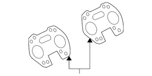 Genuine Ford Gasket 9L2Z-9448-B - Picture 1 of 3