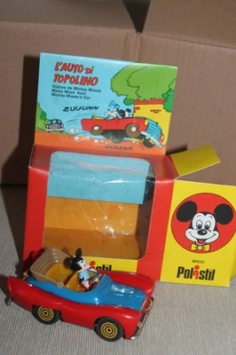Polistil prima Serie M Art.600 Auto di Topolino Walt Disney 1/43 CON BOX Nuovo - Immagine 1 di 4