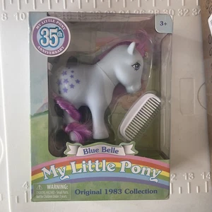My Little Pony 35th Anniversary Blue Belle - Nuovo con scatola - Foto 1 di 3