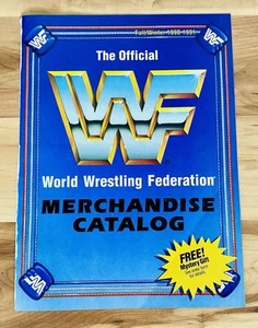 WWF 1990 Fall Winter Merchandise Catalog Wrestling WWE Complete NM - Imagen 1 de 8