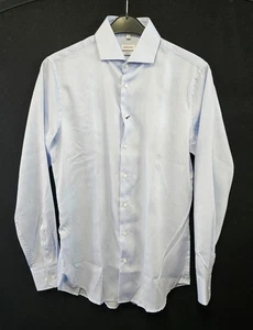 Seidensticker Men's Long Sleeve Shirt, Light Blue, Size 38 - Picture 1 of 2