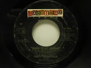 Dusty Springfield - Learn To Say Goodbye / Mama's Little Girl, 45 RPM VG - Picture 1 of 2