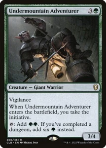 Undermountain Adventurer (Near Mint NM) MTG - Commander Legends Baldur's Gate - Picture 1 of 1