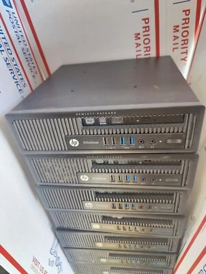7x HP EliteDesk 800 G1 USDT PC Core i5-4670S 3.10GHz CPU 4GB RAM DVD * No HDD *  - Image 1 of 4