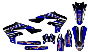 2020-2024 WR 250 F VIGOR Blue Senge Graphics Kit Compatible with Yamaha - Picture 1 of 10
