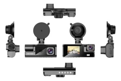 WIFI mobile phone DVR 1080P2 inch IPS screen driving recorder three cameras  - Image 1 of 4