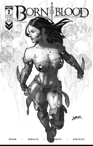 Merc Publishing Born Of Blood #2 exklusive Lobos-Variante - Ltd selten - Bild 1 von 3