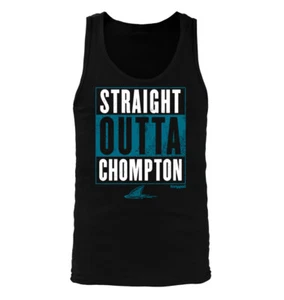 Straight Outta Chompton - Men's Tank Top - San Jose Sharks - Picture 1 of 4