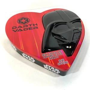 *vacío* STAR WARS DARTH VADER CANDY ESTAÑO coleccionable 3D rojo corazón negro 9,5" pulgadas - Imagen 1 de 7