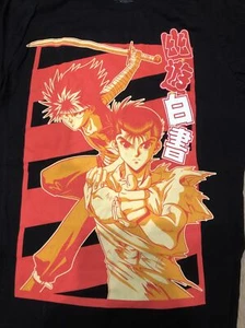 Yu Yu Hakusho Ghost Files Maglietta Nera Funimation Taglia Media - Foto 1 di 5