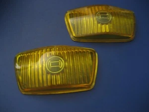 Orig. Lentes Bosch para faros antiniebla amarillos, coches clásicos, Mercedes Ponton, 190 SL - Imagen 1 de 2