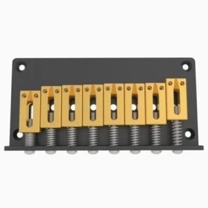 Hipshot Ibanez Flat Plate Bridge 7 String Gold 4IBF07G - Picture 1 of 1