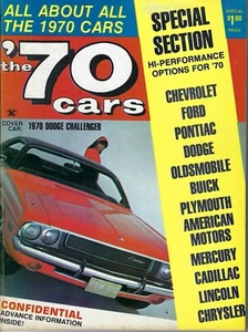 1970 new cars. Most 1970 American cars featured. See contents. Very Rare! lot/2 - Picture 1 of 3