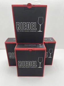 Riedel OUVERTURE Spirit Glasses NEW IN BOX 4 Boxes SET OF 8 GLASSES - Picture 1 of 7