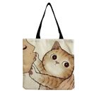 Canvas Style  Tote Bag “Cat Hugs” Brand New