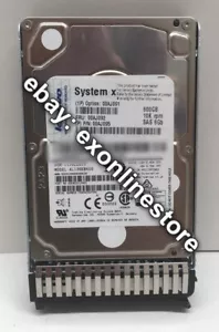 00AJ091 - 600GB 10K 6Gbps SAS 2.5" G3 Hot Swap HDD (FRU: 00AJ092) - Picture 1 of 1