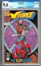 X-Force #2 CGC 9.6 WP 1991 3802375001 1st Weapon X, 2nd App. Deadpool!