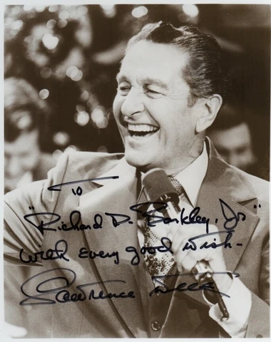 W-LAWRENCE WELK Autographed Photo  w/coa Cover