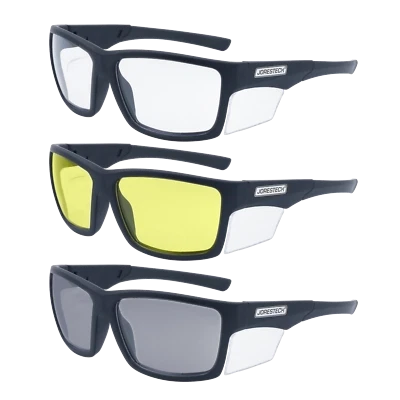 Safety Glasses Side Shields with Black Frame Z87+ LS-561 Jorestech - Image 1 of 4