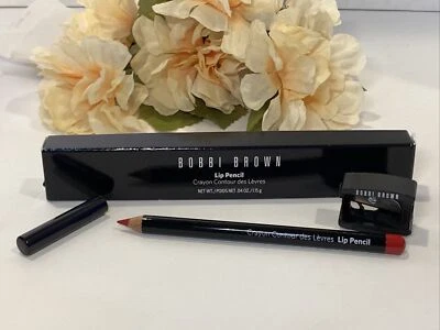 Lápiz labial Bobbi Brown con sacapuntas ROJO 34 - FS NUEVO EN CAJA auténtico envío rápido/gratis Foto 1 de 3