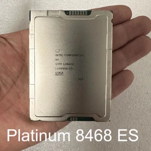 Compatible Intel Xeon Platinum 8468 ES QYFP 48C/96T 1.5Ghz 90MB 270W LGA4677 CPU - Picture 1 of 1