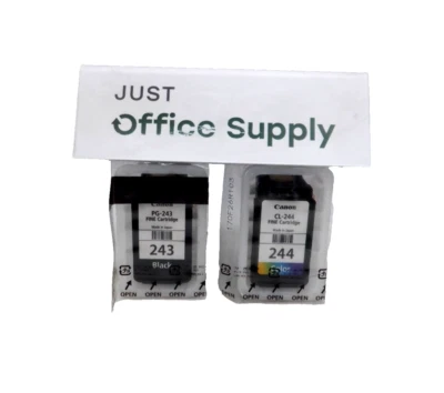 Tinta de color genuina OEM Canon PG-243 negra y CL-244 embalaje a granel ENVÍO GRATUITO Foto 1 de 4