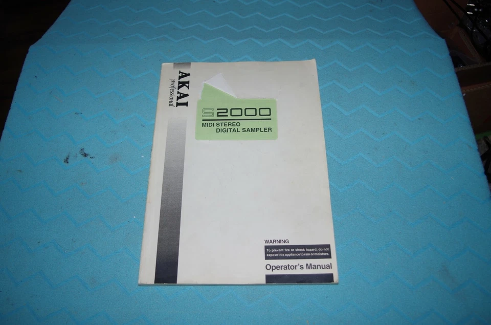 Akai S2000 Manual - Bild 1 von 1
