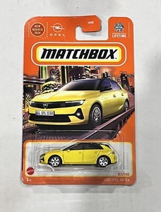 2024 Matchbox 2022 Opel Astra YELLOW #87/100 Diecast 1/64 Toy Car New - Bild 1 von 6