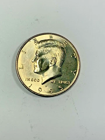 1995-D Kennedy Clad Half Dollar Cover