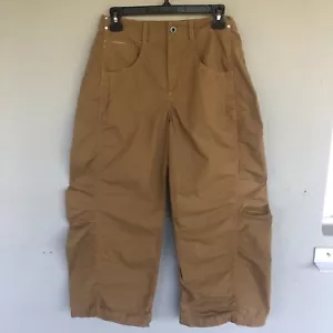 Pantaloni Anthropologie Pilcro Barrel donna 26 cargo paracadute curva gamba larga larghi larghi larghi - Foto 1 di 15