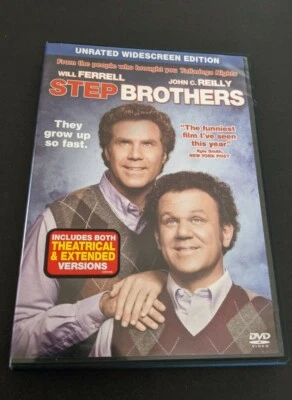 Step Brothers (DVD, 2008, Unrated & Widescreen Editions) So Funny, but Touching! - Image 1 of 4