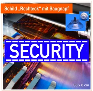 Security Aufkleber, normal oder retroreflektierende Farben - Bild 1 von 2