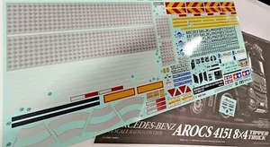 1/14 Tamiya Mercedes-Benz Arocs 4151 8x4 Tipper Truck 56366 Decal & Instructions - Picture 1 of 6