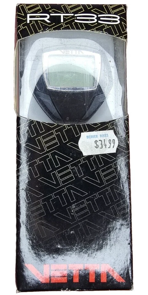 Vetta RT33 Cyclocomputer Odometer Black Color - Image 1 of 4