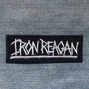 IRON REAGAN embroidered patch Municipal Waste Toxic Holocaust Power Trip D.R.I. - Picture 1 of 1