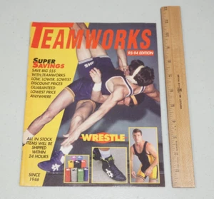 Catálogo Teamworks Wrestle Edición 1993 1994 Equipo Deportivo de Lucha Singlets - Imagen 1 de 8