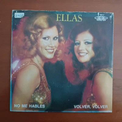 Ellas - No Me Hables/Volver, Volver -   7" Single P/S Portual - Rare  - Image 1 of 3