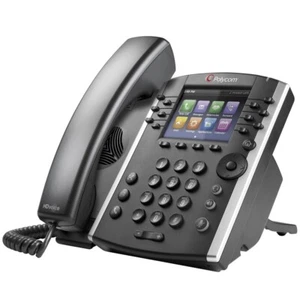 NEW POLYCOM VVX 400 IP PHONE SKYPE FOR BUSINESS, POE (2200-46157-019) - Picture 1 of 1