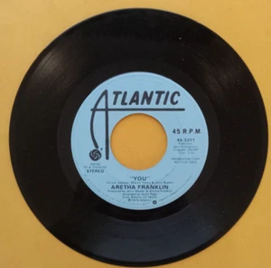 45 RPM Records   ARETHA FRANKLIN  YOU Un Played Promo  Northern Soul - Imagen 1 de 3