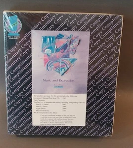 Robert Weiss 1990 Music and Expression book w/TestPak software - Bild 1 von 3
