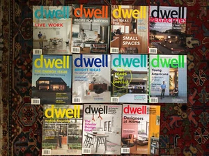 Lot of 11 Issues Dwell Magazine 2010 2011 2012 Modern Architecture Design - Picture 1 of 13