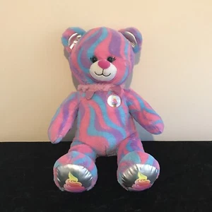 BUILD A BEAR ICE CREAM SWIRLS BEAR 16” TALL SOFT PLUSH RETIRED - Picture 1 of 9