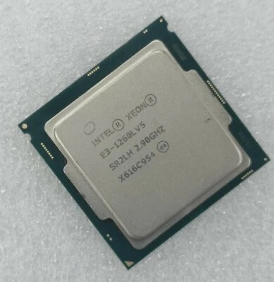 Intel Xeon E3-1260L v5 Processor 1260lv5 CPU LGA1151 45W TDP Good Work - Image 1 of 4